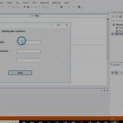 Adding Two Numbers Using Vb Net