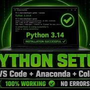 Python Installation For Beginners VS Code Anaconda Google Colab Class 06