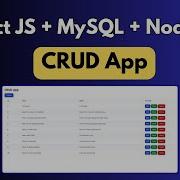 React JS CRUD MySQL Node Js Express APIs Tutorial