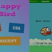 Flappy Bird Game Using HTML CSS Javascript Javascript Games