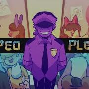 People MEME FNAF Purple Guy Flash Blood Warning