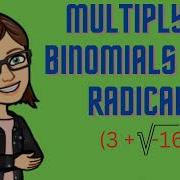 Multiplying Binomials With Radicals Complex Numbers
