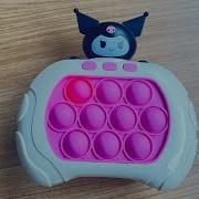 KUROMI Pop It Game Unboxing And Review 2023 Satisfying Electric Game Console Fidget Toy