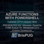 Meetup Azure Functions With PowerShell