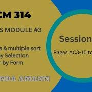 Access Module 3 AC3 15 To AC3 24