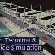 Airport Terminal Landside Simulation PTV Vissim Product Demo