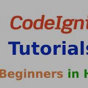 Database Connection CodeIgniter Tutorial For Beginners Step By Step Lesson 6