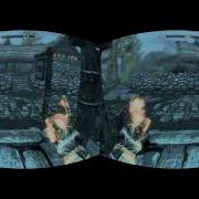 Vireio Perception Skyrim In Stereo Render Mode FIRST TEST