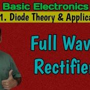 Full Wave Rectifier Basic Electronics BE Btech 1st Year SEM 1 2