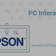 Epson BrightLink 1485 Fi PC Interactive Vs Annotation Modes