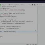 Day 28 RegEx Patterns And Intro To Databases HackerRank JAVA