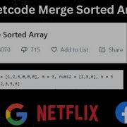 Merge Sorted Array Leetcode 88 Solution In Java LEETCODE MERGE SORTED ARRAY PROBLEM SOLVING