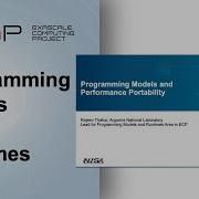 Brief Overview Programming Models And Runtimes Portfolio