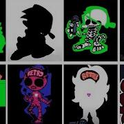 100 Best Game Over Screen Ever In FNF Friday Night Funkin Death Animation