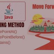 STRINGS METHOD CodePointAt CodePointBefore Contains