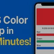 IOS Color App In 4 Minutes Xcode 26 Storyboard Tutorial