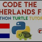 Python Turtle Code The Netherlands Flag Tutorial
