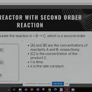 Simulate A Batch Reactor Using Python Code Simple Explanation Hands On Practice