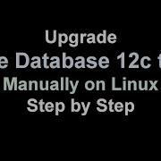 Oracle Database 12c To 19c Upgrade Manually On Linux