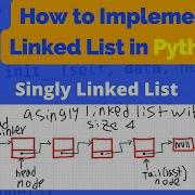 How To Implement A Linked List In Python Create A Singly Linked List