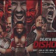 ROH Death Before Dishonor FULL Official Matchcard 2022