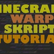 Warp System Skript Tutorial 01
