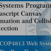 Web Programming Javascript Animation And Collision Detection