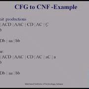 Conversion Context Free Grammar To Chomsky Normal Form