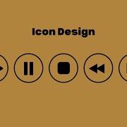 How To Create Video Buttons Icon Set In Adobe Illustrator Play Pause Play Forward Backward