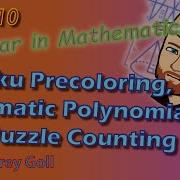 Sudoku Precoloring Chromatic Polynomials And Puzzle Counting MA 810 Graduate Seminar