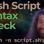 Simple Trick To Syntax Check Bash Scripts Without Executing Them You Suck At Programming 063