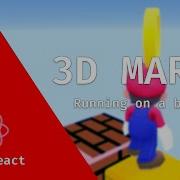 How I Created A 3d Mario Game Using React Js