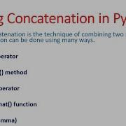 String Concatenation In Python Join Two String Variables In Python Hindi 12