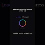 Make A Gradient Loading Spinner