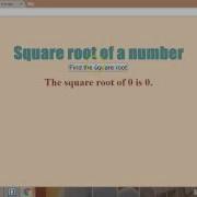 Javascript Tutorials 3 Square Root App With Algorithm JS Part 3