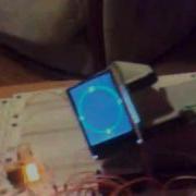 Atmega168 8Mhz LCD 1 8 Analog Clock Sample