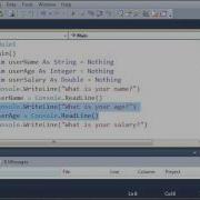 Visual Basic Tutorial 11 Getting User Input