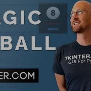 Magic 8 Ball App Tkinter Projects 2