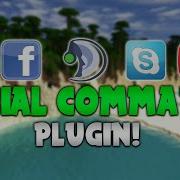Minecraft Plugin SOCIAL COMMANDS