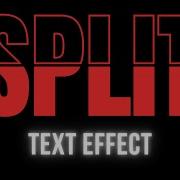 Split Text Effect In Canva Tutorial