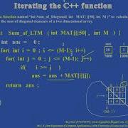 2D Array Problem 6 Sum Of Lower Triangular Matrix