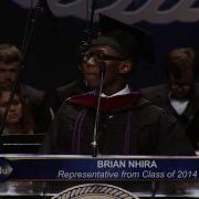 A Life Changing Graduation Speech Full Speech Brian Nhira