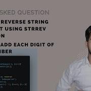 How To Reverse String Without Using Strrev Function PHP Interview Question Must Know Todospecial