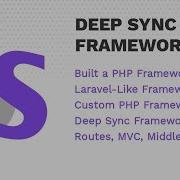 Custom Php Framework Deep Sync Framework V1 PHP Made Better