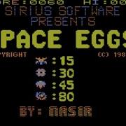 Space Eggs Atari 8 Bit Computers
