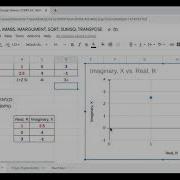 Google Sheets COMPLEX IMABS IMARGUMENT SQRT SUMSQ TRANSPOSE