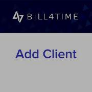 Add Client Bill4Time