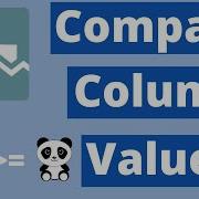How To Compare Columns In Pandas