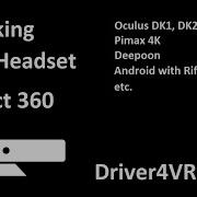 Position Tracking Using Kinect 360 To Any Headset In SteamVR
