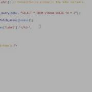 PHP Databases 2 Lesson 5 Display And Format Data
